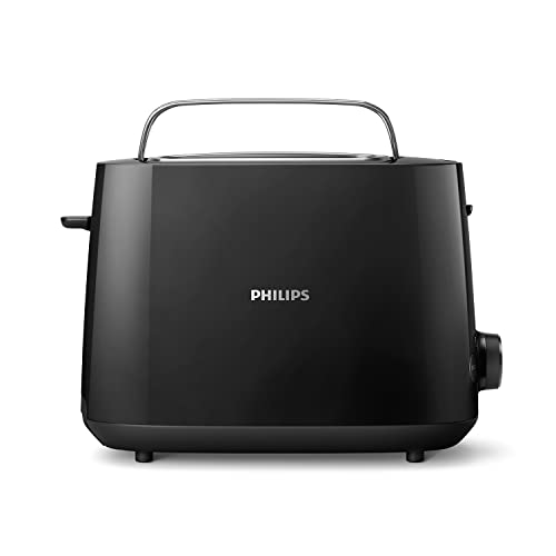 Philips Toaster – 2 Toastschlitze, 8 Stufen, Brötchenaufsatz, Auftaufunktion, Liftfunktion,...