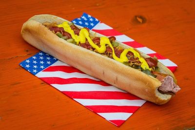 Hot Dog Würstchen der Welt - Amerikanisches Hot Dog Würstchen